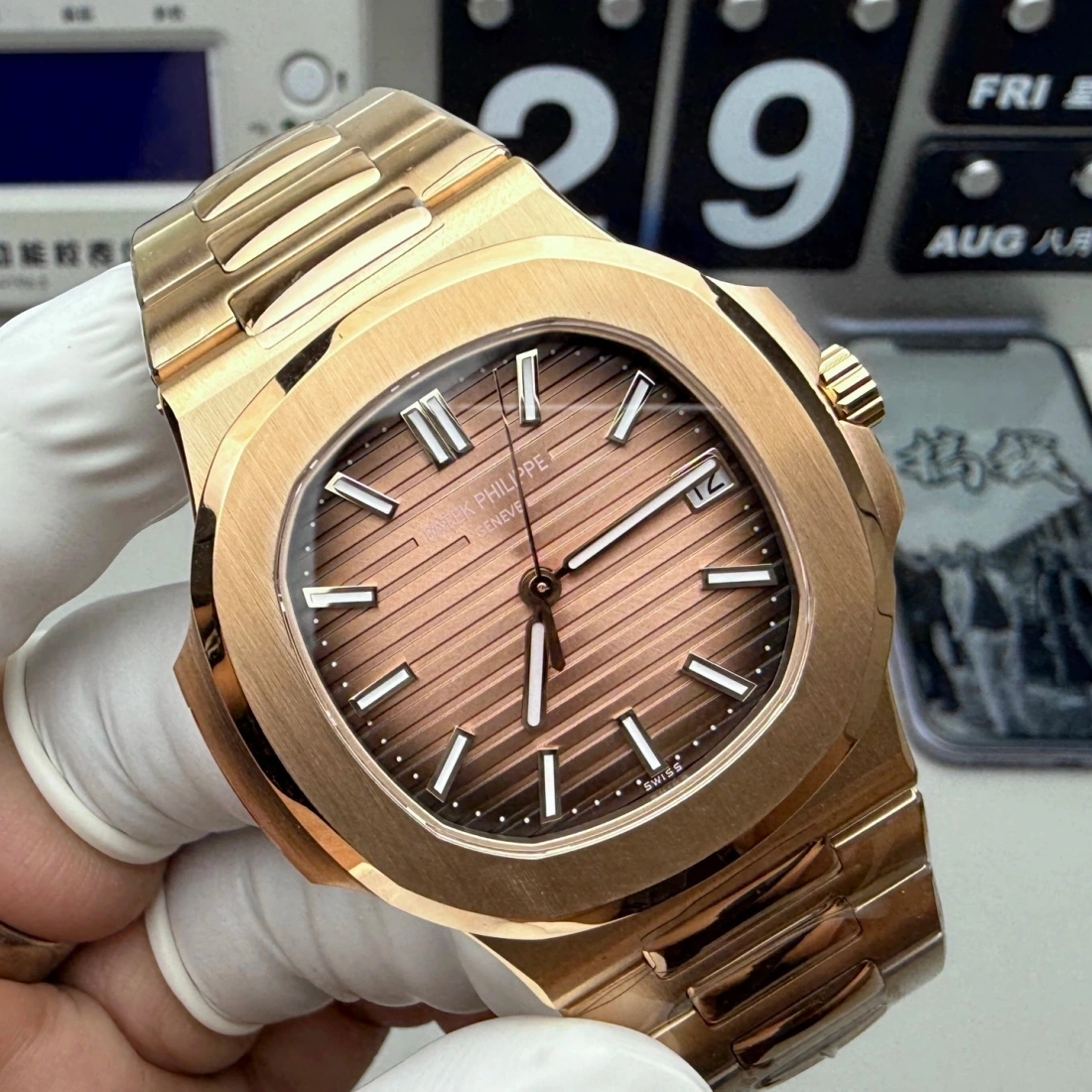 3K廠 PP PATEK PHILIPPE 百達翡麗 運動優雅系列 玫瑰金 5711 40MM 香港面交