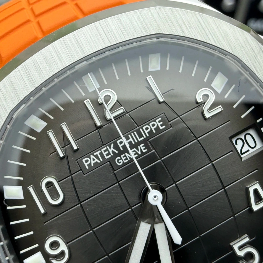 3K factory 廠  PATEK PHILIPPE 百達翡麗 PP 5167 灰面 橙膠帶手雷 330一體機芯 香港面交