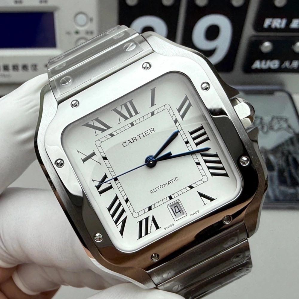 BV廠 卡地亞 CARTIER 山度士系列 WSSA0018 男裝 39.8MM 快拆錶帶 香港可面交