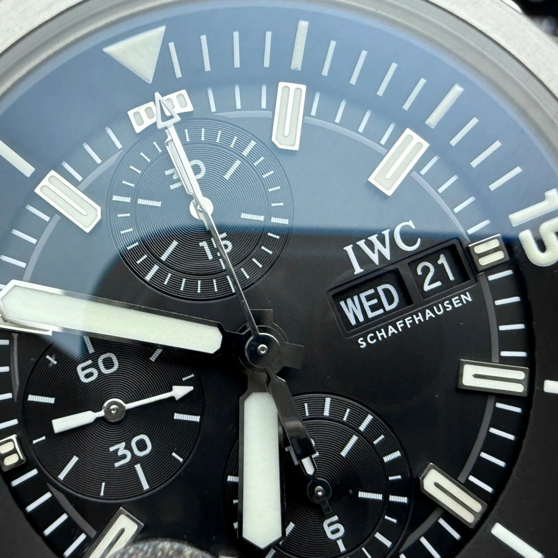 APS factory APS廠 IWC 萬國 海洋計時碼錶 鯊魚計時 鯊魚計時