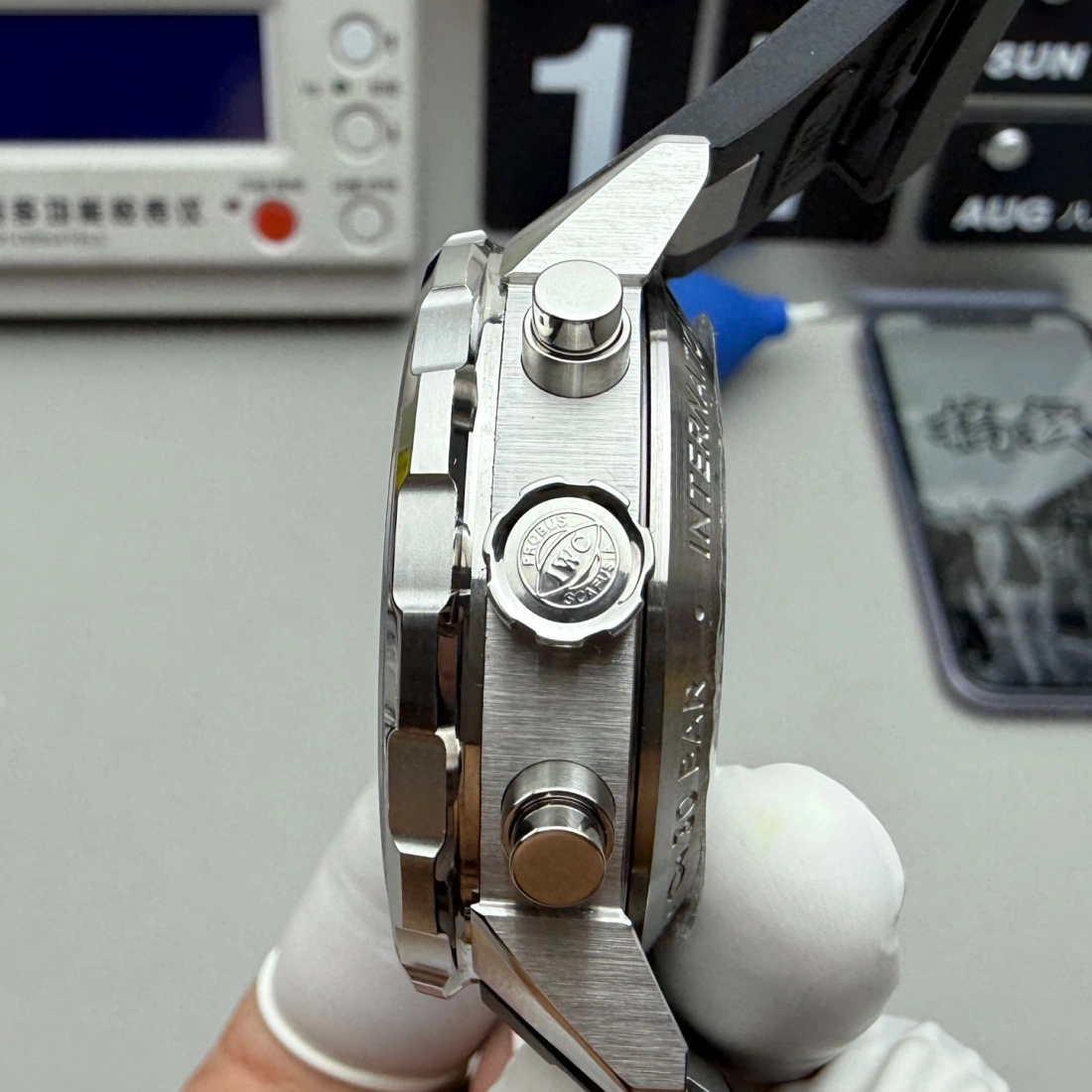 APS factory APS廠 IWC 萬國 海洋計時碼錶 鯊魚計時 鯊魚計時