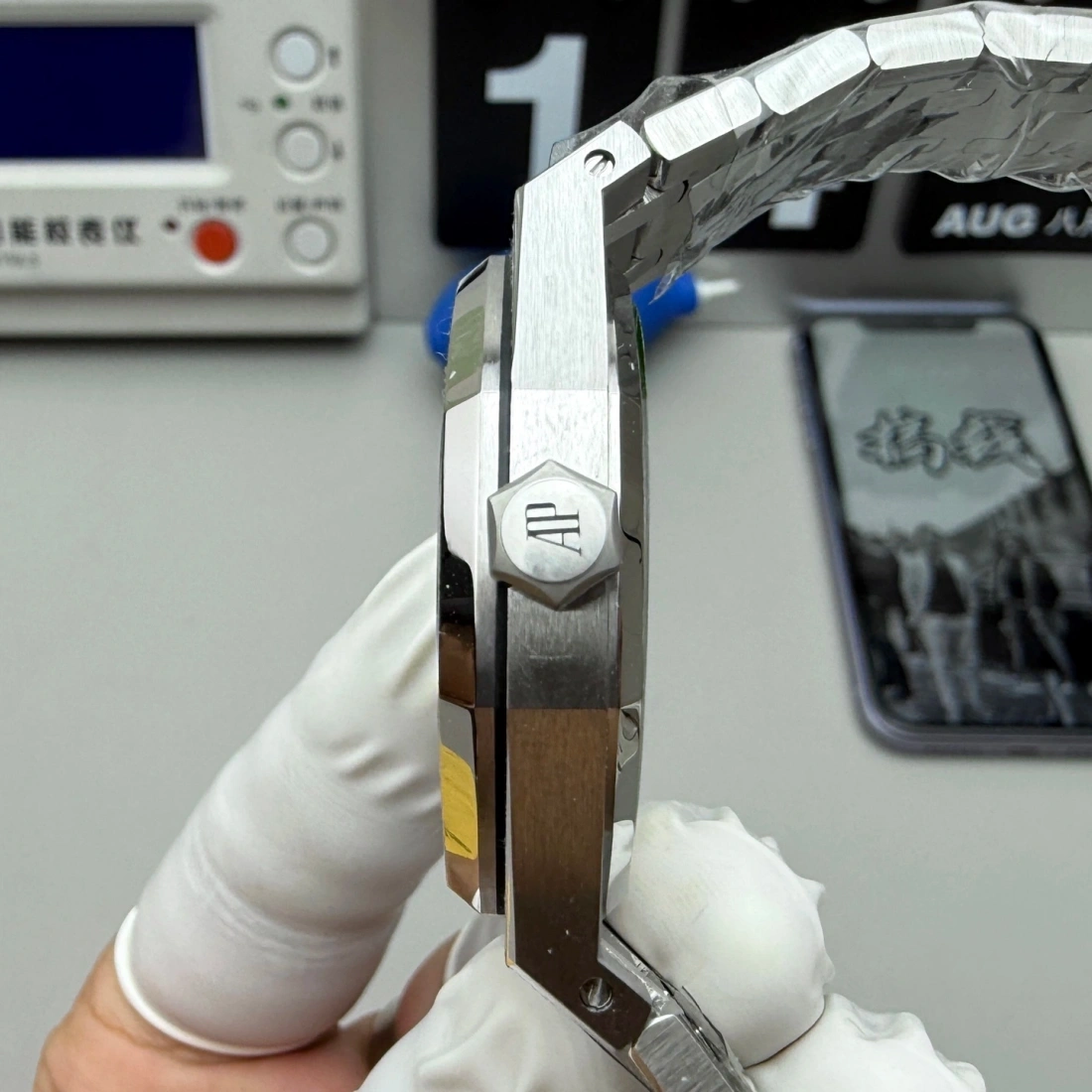 APS factory APS廠 Audemars Piguet 愛彼 AP 15454BC.GG.1259BC.03 - 皇家橡樹系列 37MM 香港面交