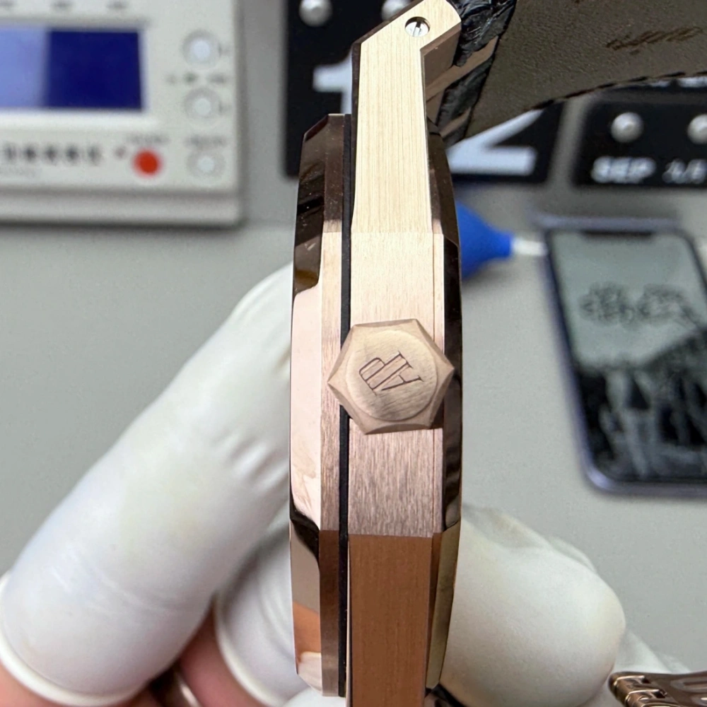 APS廠  Audemars Piguet 愛彼Royal Oak - AP 15400 黑金 皇家橡樹系列 41MM 香港可面交
