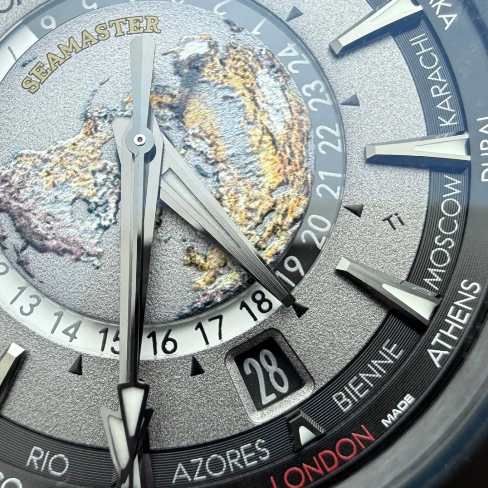 VS廠 OMEGA 歐米茄 Aqua Terra 150米系列世界時區腕錶系列 9838機芯 43MM