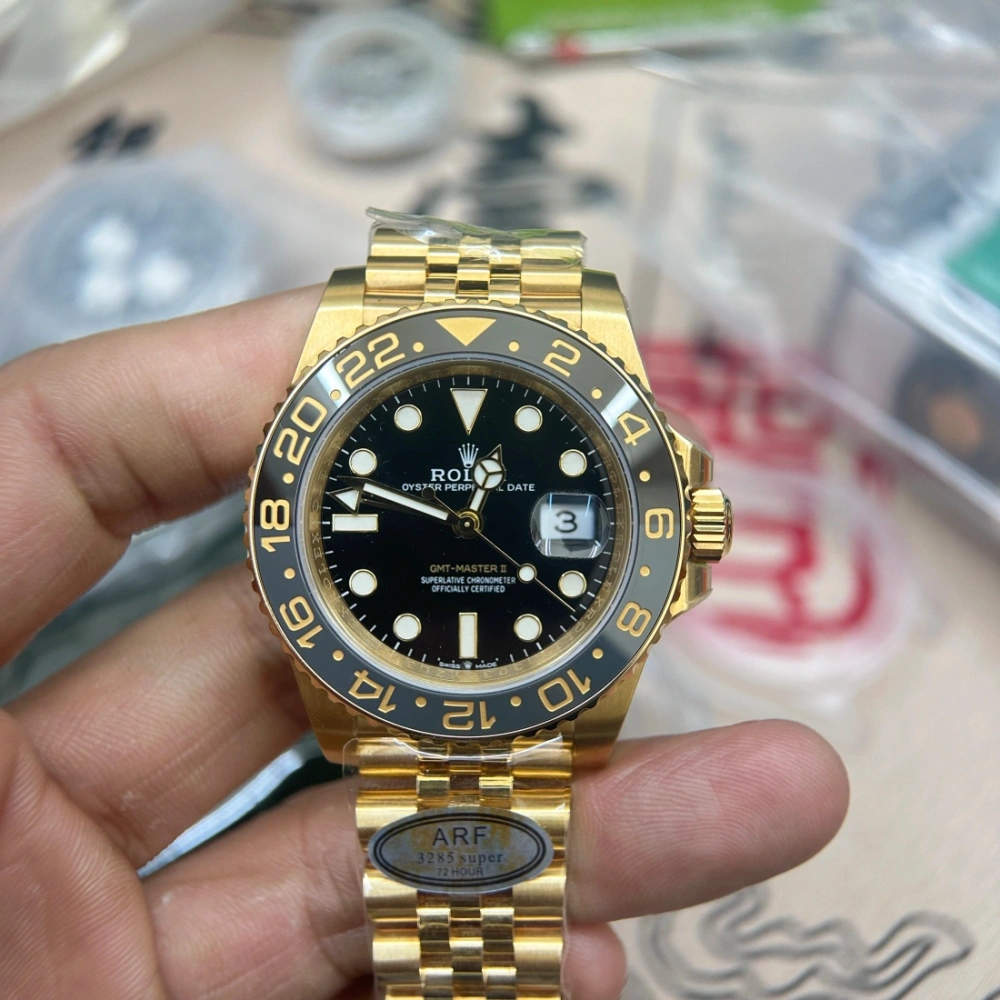 ARF廠 ROLEX 勞力士 GMT 126713 全金 皮蛋 GMT 3285機芯 904鋼材料 香港可面交