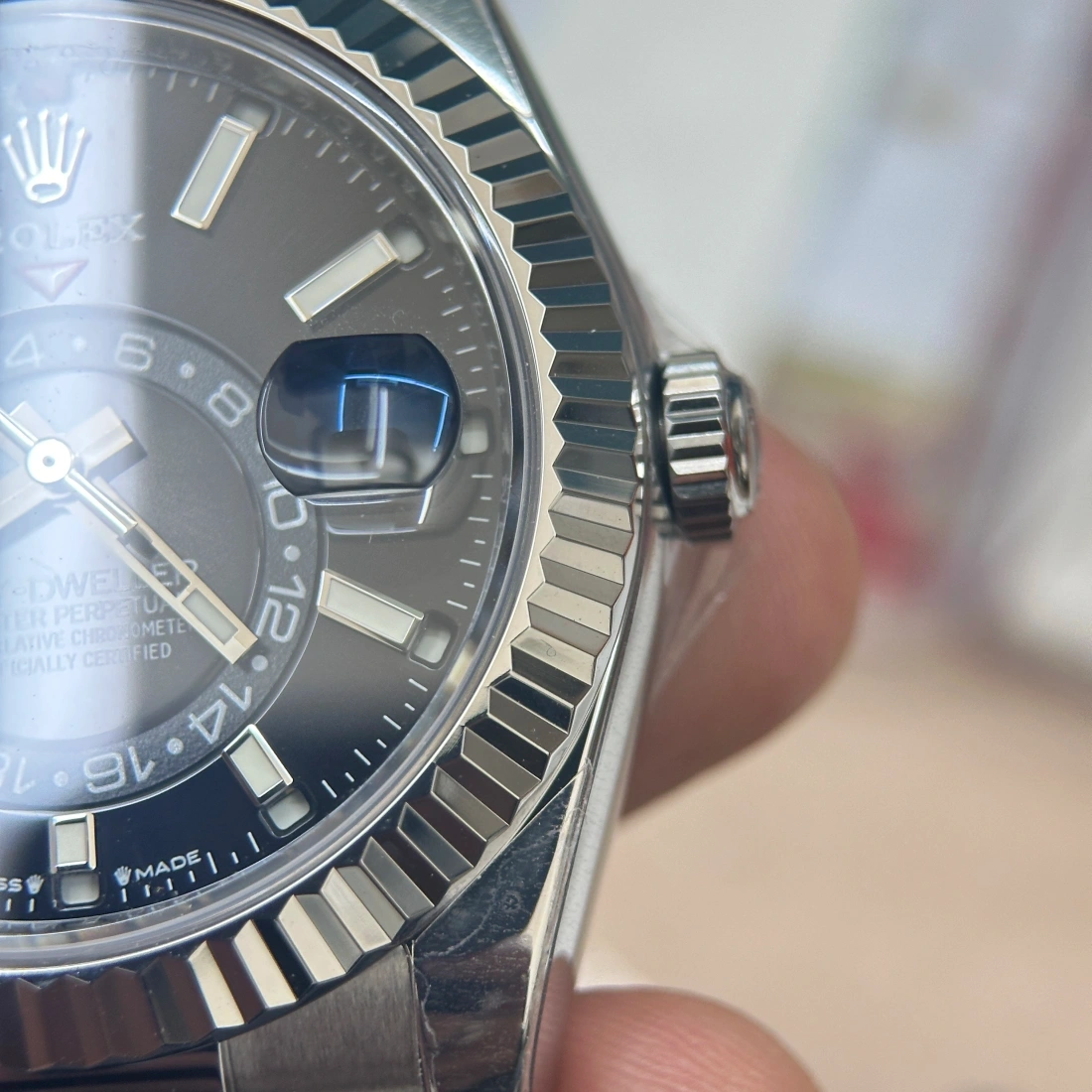 ZF廠 配重版 勞力士 ROLEX 天行者 SKY-DWLLER m336239-0002 膠帶 黑面 配重版 190克