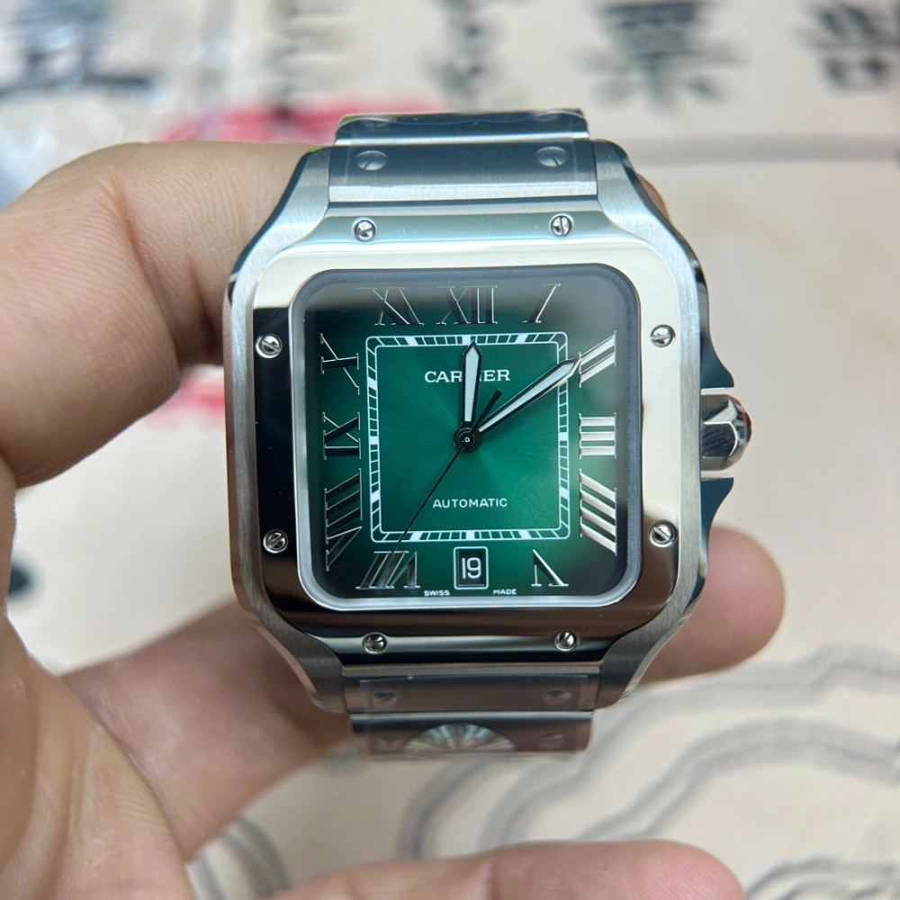 BV廠 卡地亞 CARTIER 山度士 SANTOS DE CARTIER系列手表 WSSA0062 39.8毫米