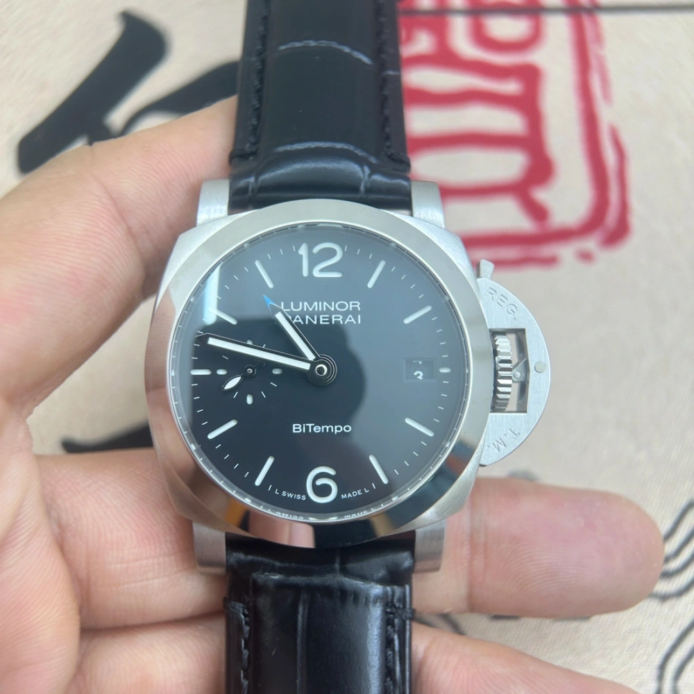 VS廠 Panerai - PAM01365 Luminor Quaranta BiTempo Stainless Steel / Black