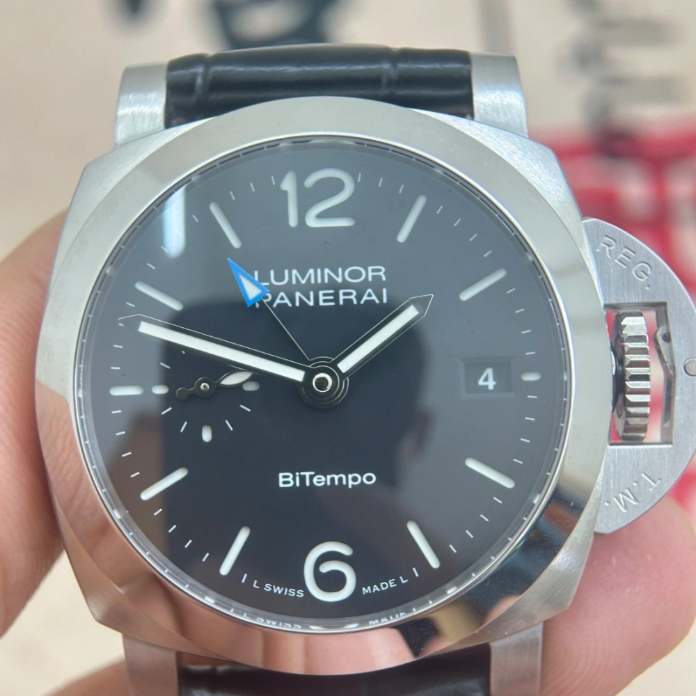 VS廠 Panerai - PAM01365 Luminor Quaranta BiTempo Stainless Steel / Black