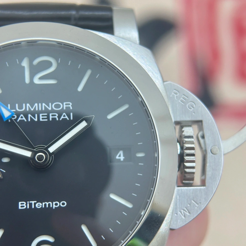 VS廠 Panerai - PAM01365 Luminor Quaranta BiTempo Stainless Steel / Black