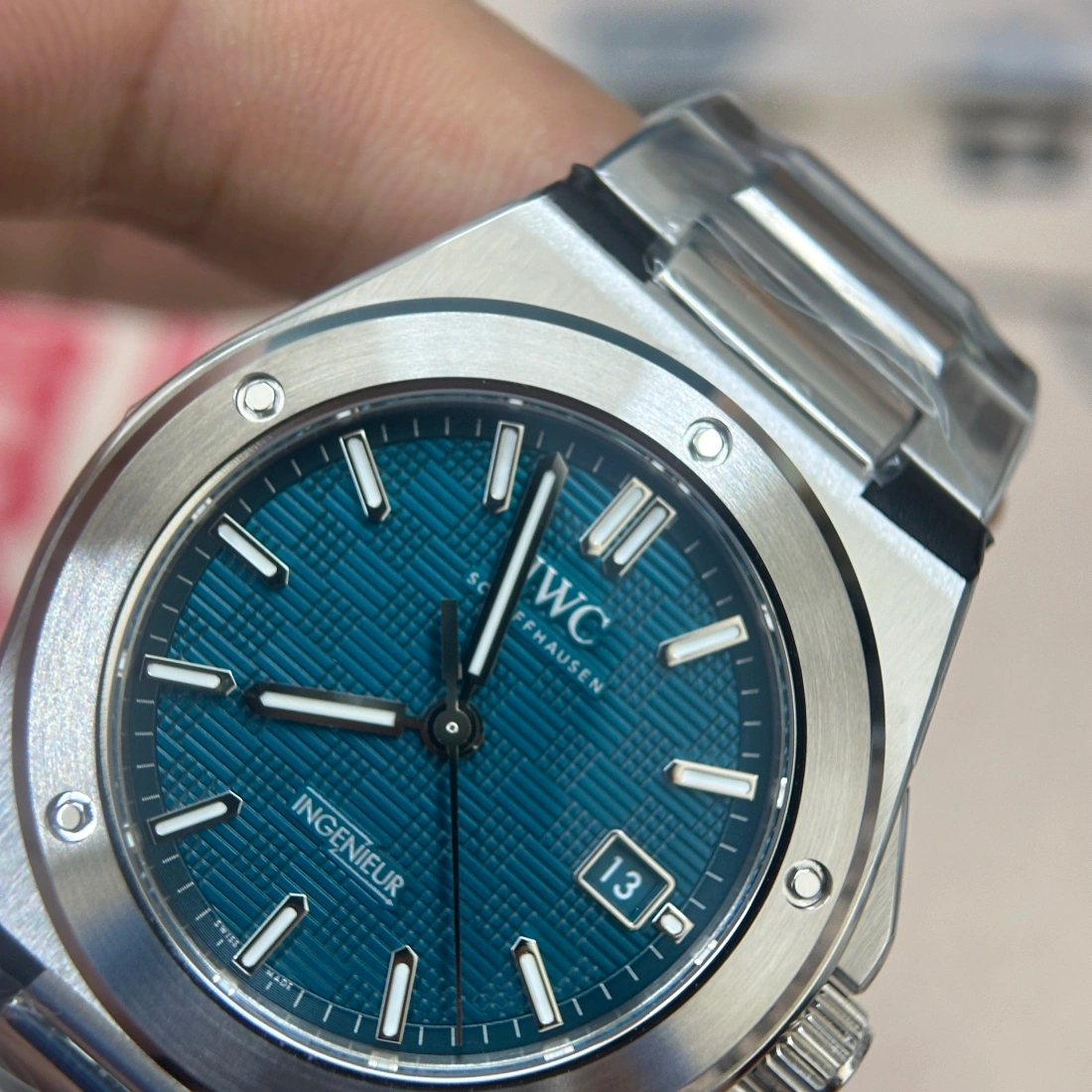 V7 工廠 IWC 工程師 IWC萬國 表 工程师 系列 IW328901 腕表 廣州 複刻手錶 玩具手錶 藍面
