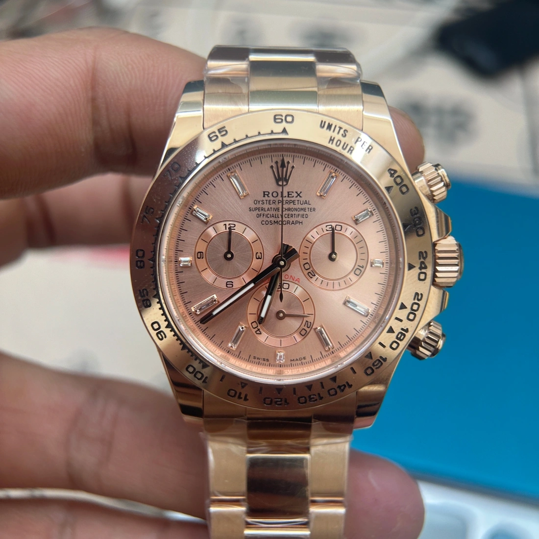 BT廠  rolex DAYTONA  劳力士 宇宙计型迪通拿系列m116505-0017腕表 4130機芯 904鋼 全金 鉆刻度