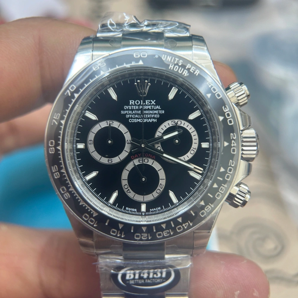 BT廠 ROLEX DAYTONA 126500 白熊貓 丹東4131機芯 904鋼 香港可面交