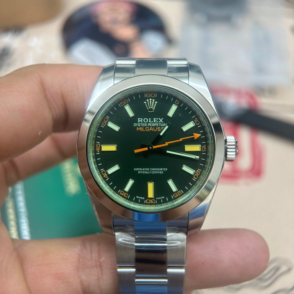 VS廠 ROLEX 369 閃電針 116400 綠玻璃 904精鋼 3130機芯 丹東機芯