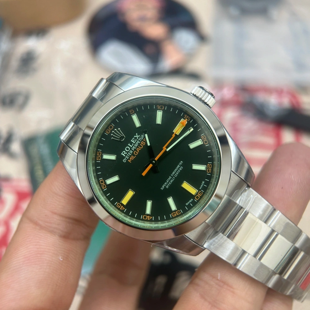 VS廠 ROLEX 369 閃電針 116400 綠玻璃 904精鋼 3130機芯 丹東機芯