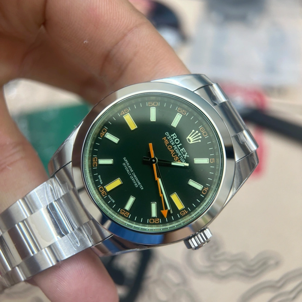 VS廠 ROLEX 369 閃電針 116400 綠玻璃 904精鋼 3130機芯 丹東機芯