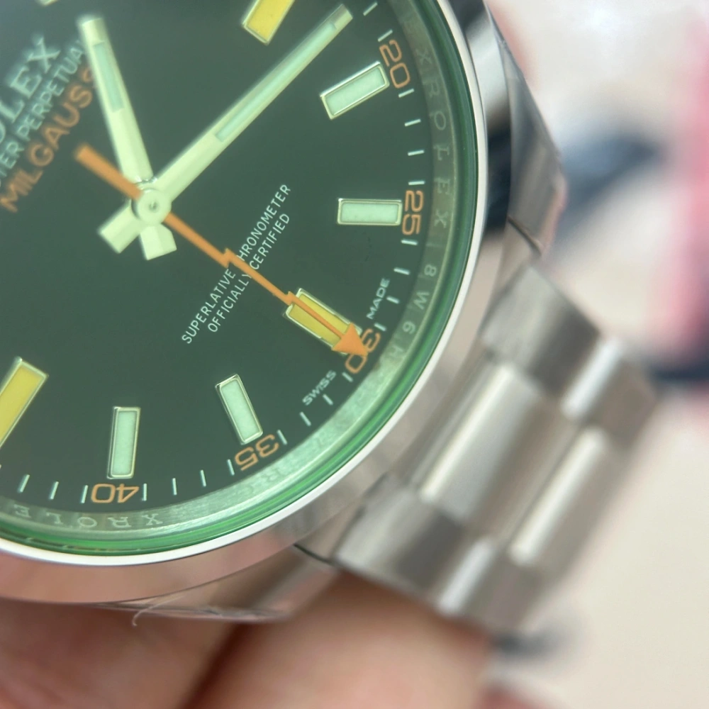 VS廠 ROLEX 369 閃電針 116400 綠玻璃 904精鋼 3130機芯 丹東機芯