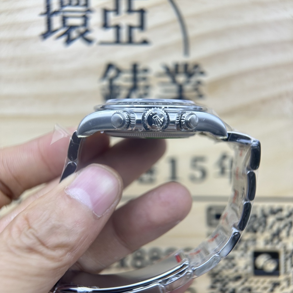 VS factory VS廠 複刻ROLEX 勞力士 DAYTONA 迪通拿126500 白熊貓迪 丹東4131機芯 904鋼 香港可面交