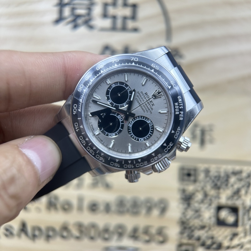 VS factory VS廠 rolex 勞力士 DAYTONA 迪通拿 太空灰 水泥灰 梁家輝同款M116519ln-0027 腕錶 丹東4130機芯 904L精鋼 配重版