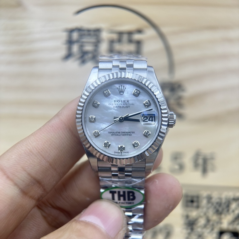 THB廠 ROLEX 勞力士 DATE JUST 日志 貝母面 31MM 小尺寸 女士款