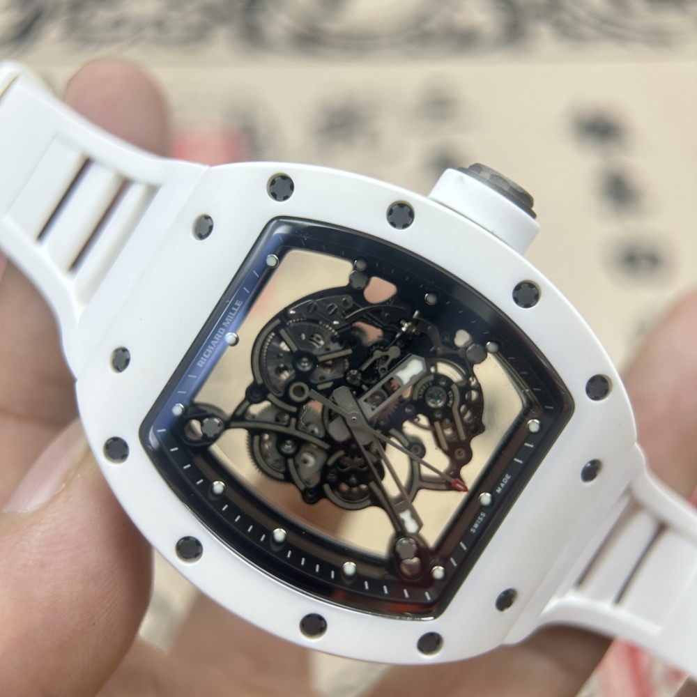 BBR(NEW FACTORY) 理查德 RICHARD MILLE(RM)  RM055 一體機芯 陶瓷手錶 香港可面交