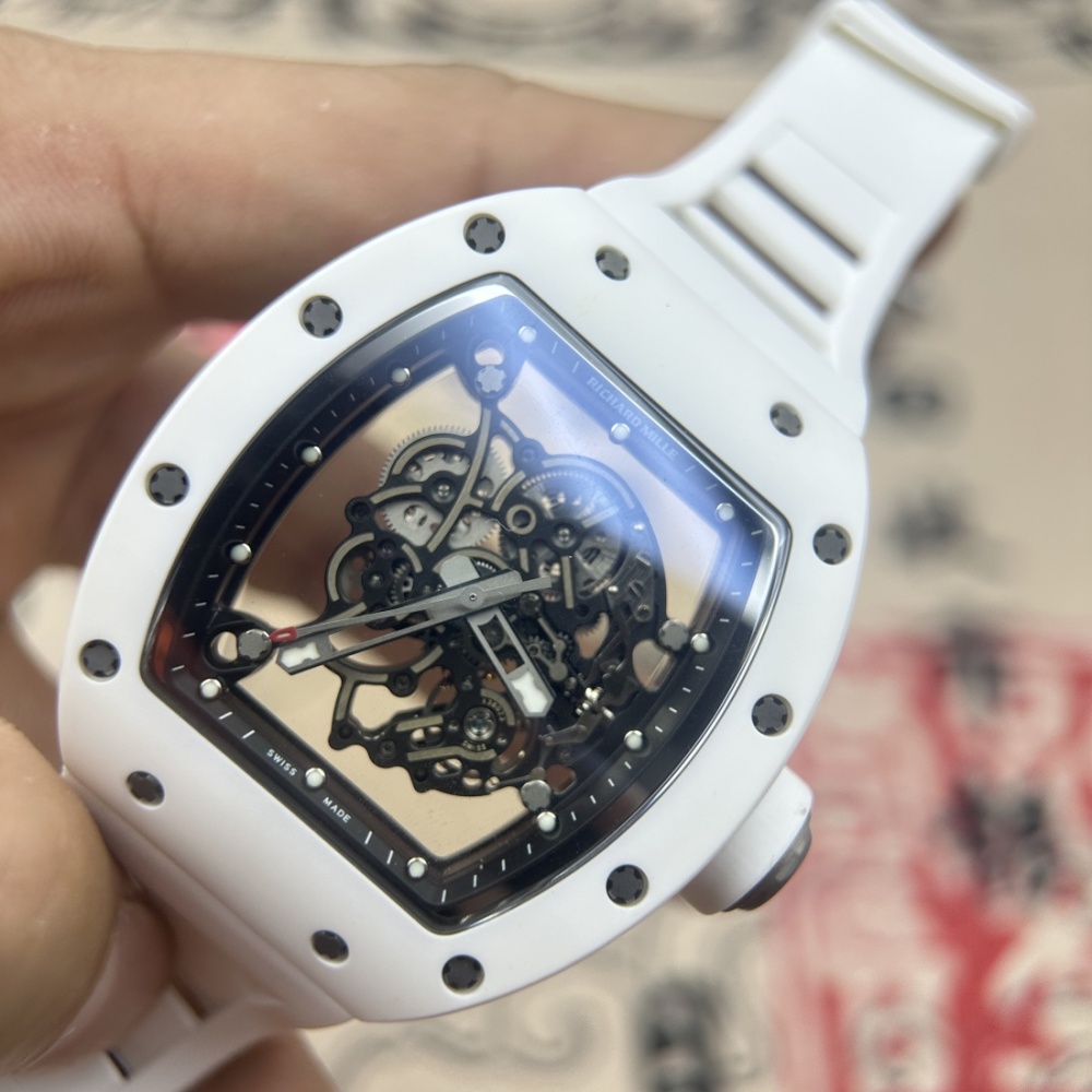 BBR(NEW FACTORY) 理查德 RICHARD MILLE(RM)  RM055 一體機芯 陶瓷手錶 香港可面交