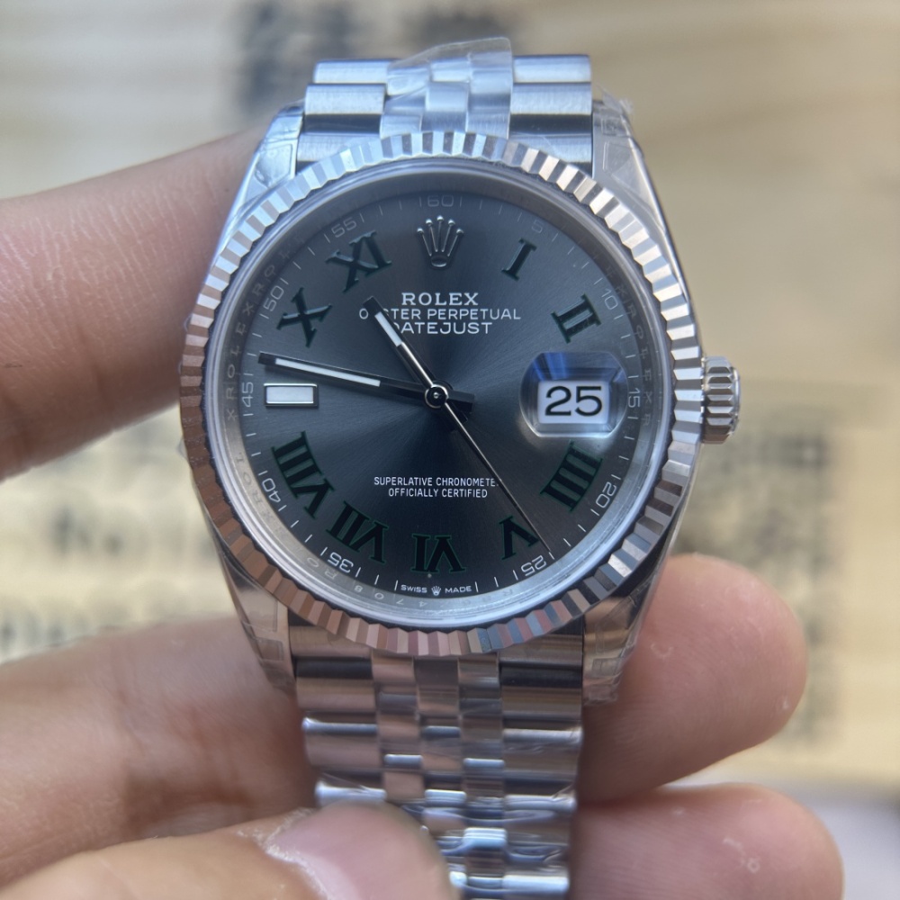 VS廠 ROLEX 勞力士 DATE-JUST 日志型 126234 綠蘿字面 日志 丹東3235機芯 36MM 香港可面交