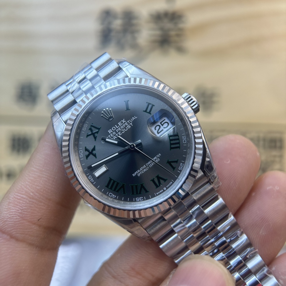 VS廠 ROLEX 勞力士 DATE-JUST 日志型 126234 綠蘿字面 日志 丹東3235機芯 36MM 香港可面交
