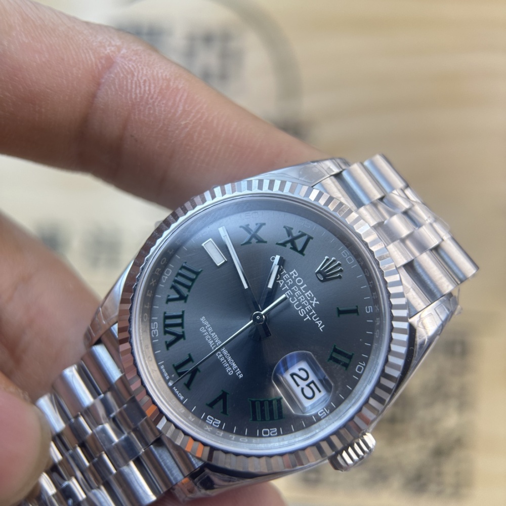 VS廠 ROLEX 勞力士 DATE-JUST 日志型 126234 綠蘿字面 日志 丹東3235機芯 36MM 香港可面交