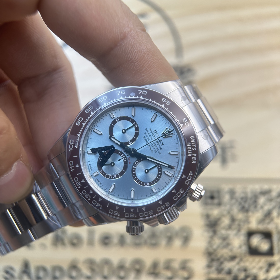 VS factory VS廠 rolex 勞力士 DAYTONA 迪通拿 126506-0001 冰藍迪 4131機芯 配重版 V3 178克