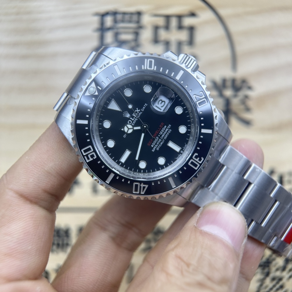 VS廠 ROLEX 劳力士 SEA-DWELLER 海使型系列 M126600-002  單紅 3235機芯 43MM 香港可面交