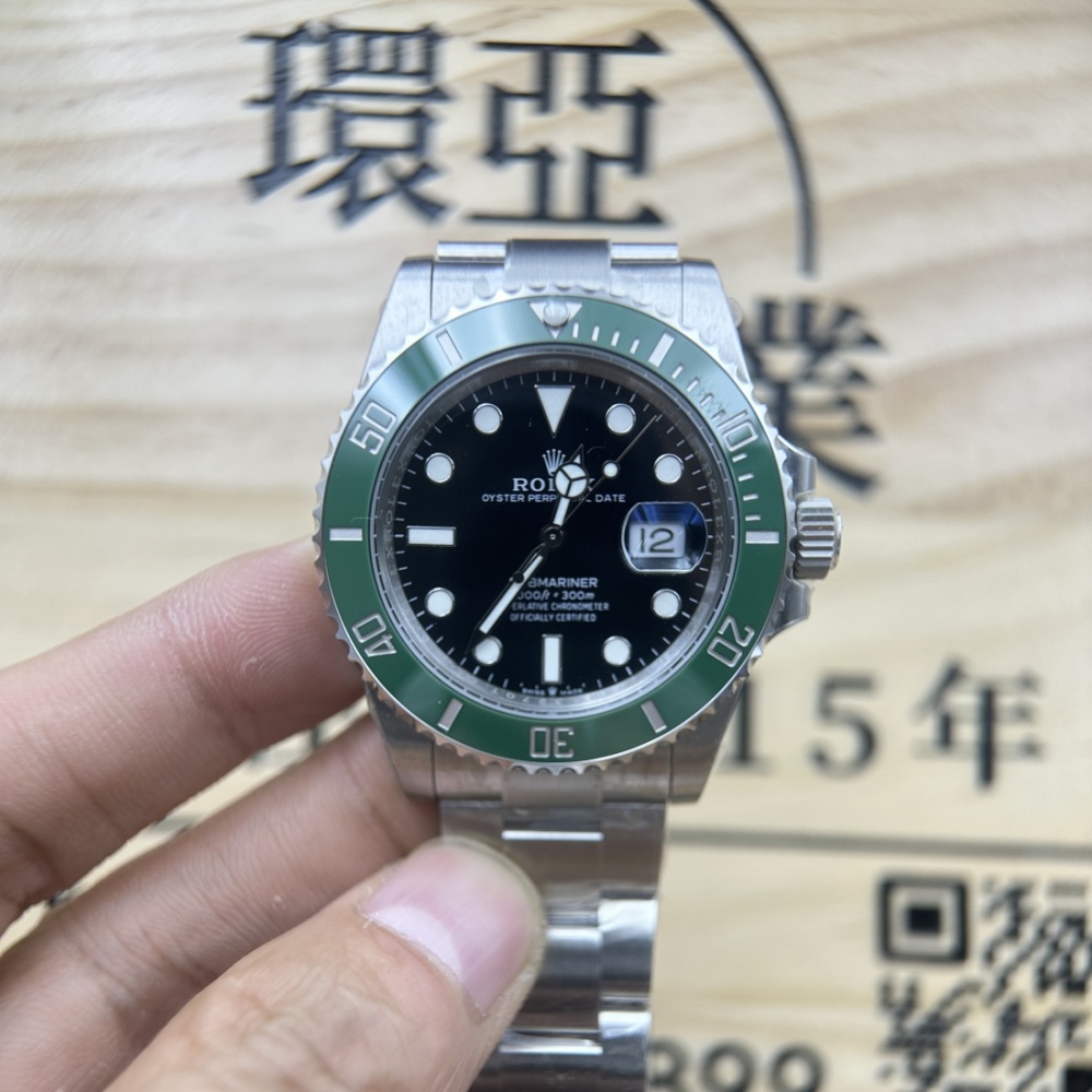 VS廠 勞力士 ROLEX SUBMARINER 勞力士 綠水鬼 126610LV 綠圈黑面 丹東3235機芯 904L鋼 香港面交
