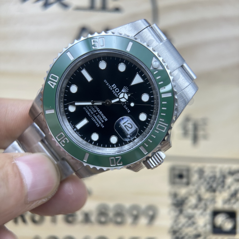VS廠 勞力士 ROLEX SUBMARINER 勞力士 綠水鬼 126610LV 綠圈黑面 丹東3235機芯 904L鋼 香港面交