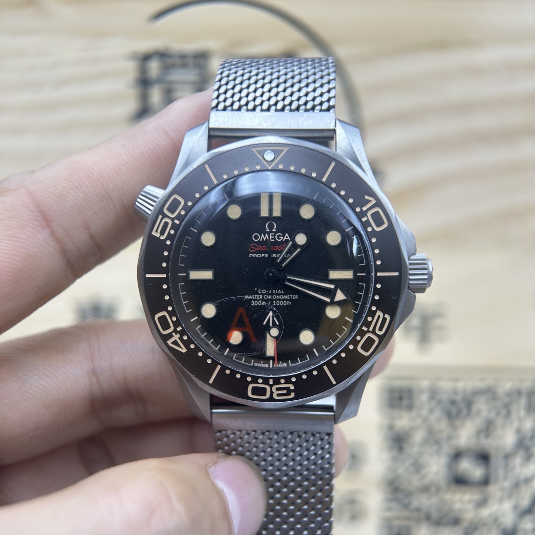 VS廠 OMEGA 歐米茄 海馬 300 無瑕赴死 007 系列 210.90.42.20.01.001 42MM V4 一體機芯 香港可面交