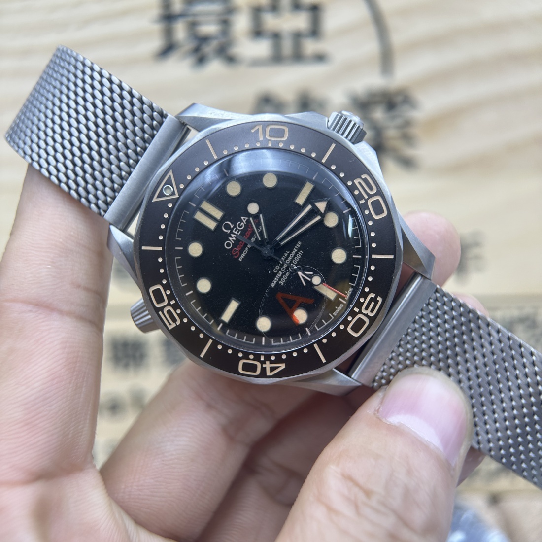 VS廠 OMEGA 歐米茄 海馬 300 無瑕赴死 007 系列 210.90.42.20.01.001 42MM V4 一體機芯 香港可面交