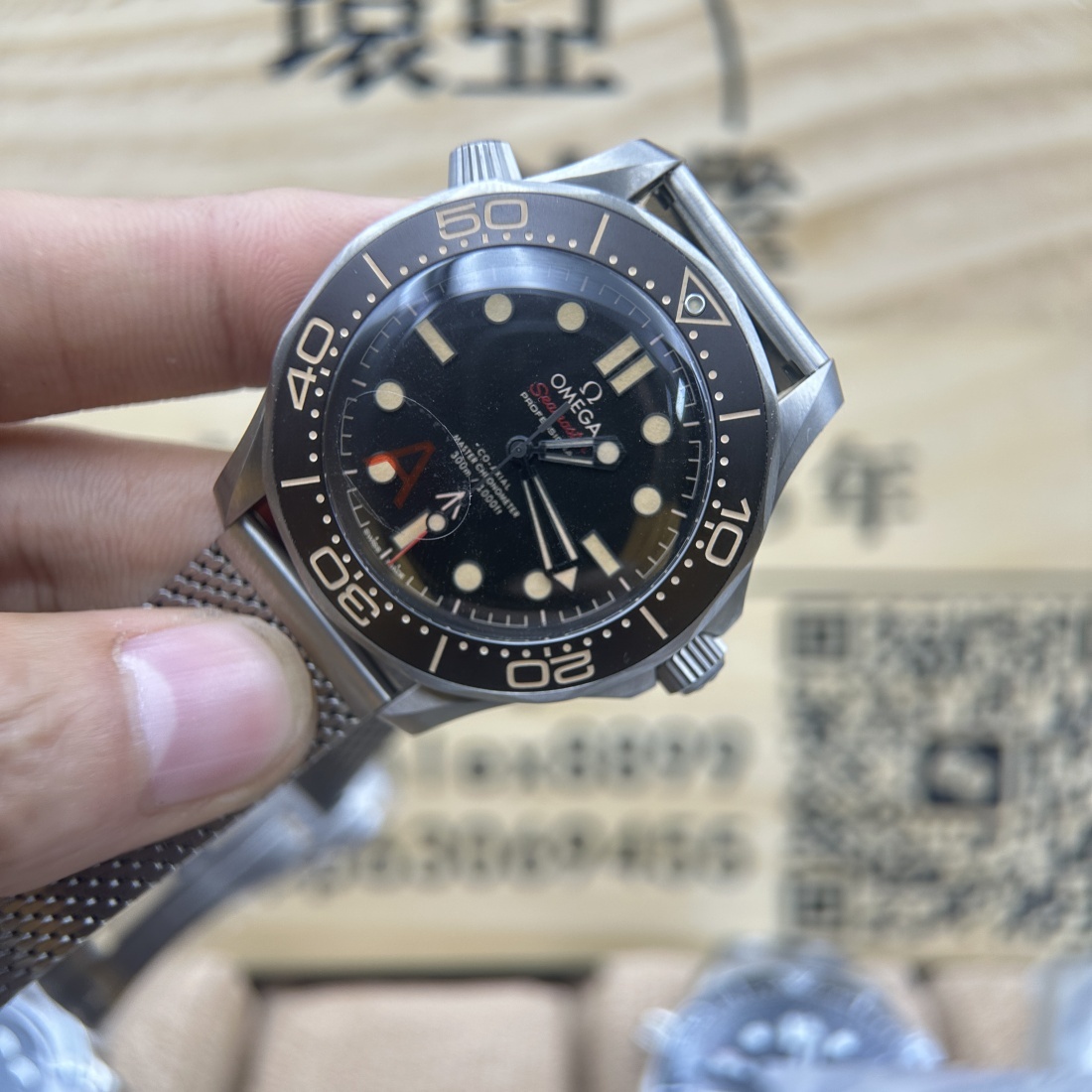 VS廠 OMEGA 歐米茄 海馬 300 無瑕赴死 007 系列 210.90.42.20.01.001 42MM V4 一體機芯 香港可面交
