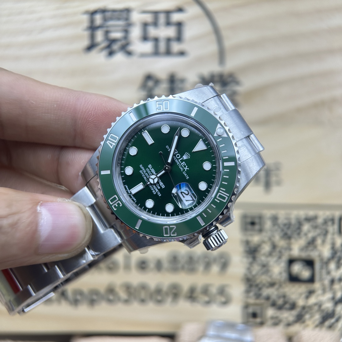 VS廠複刻手錶 ROLEX 勞力士 submariner 116610LV 綠綠 綠水鬼 丹東3135機芯 40MM 香港面交