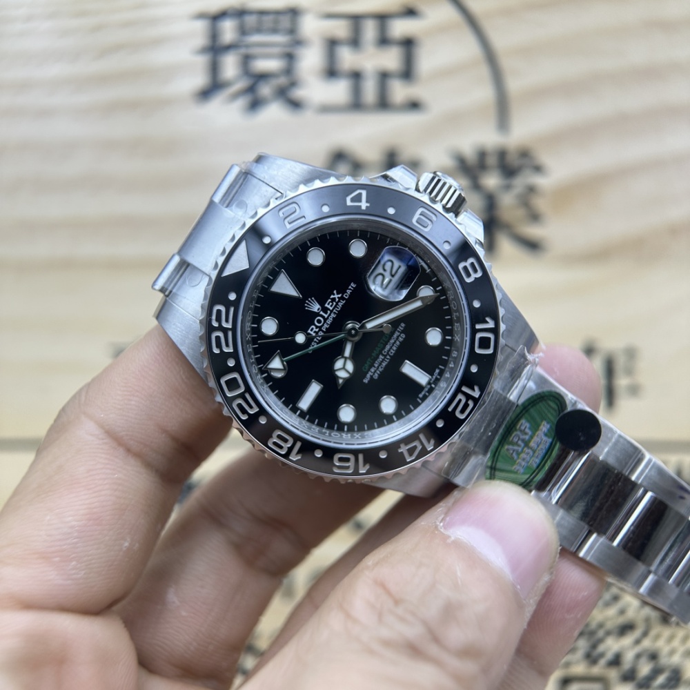 ARF廠 複刻手錶 ROLEX 勞力士 GMT 綠針 116710 3285機芯 40MM 香港可面交