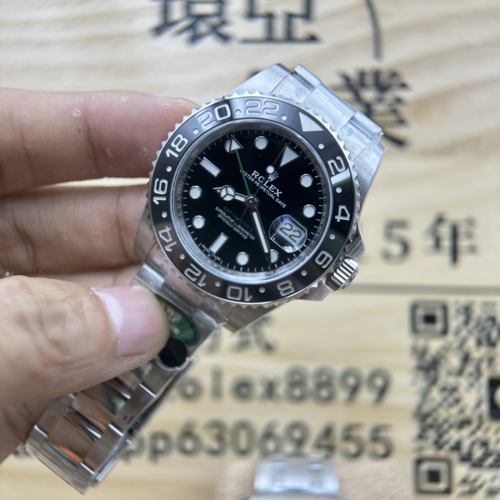 ARF廠 複刻手錶 ROLEX 勞力士 GMT 綠針 116710 3285機芯 40MM 香港可面交