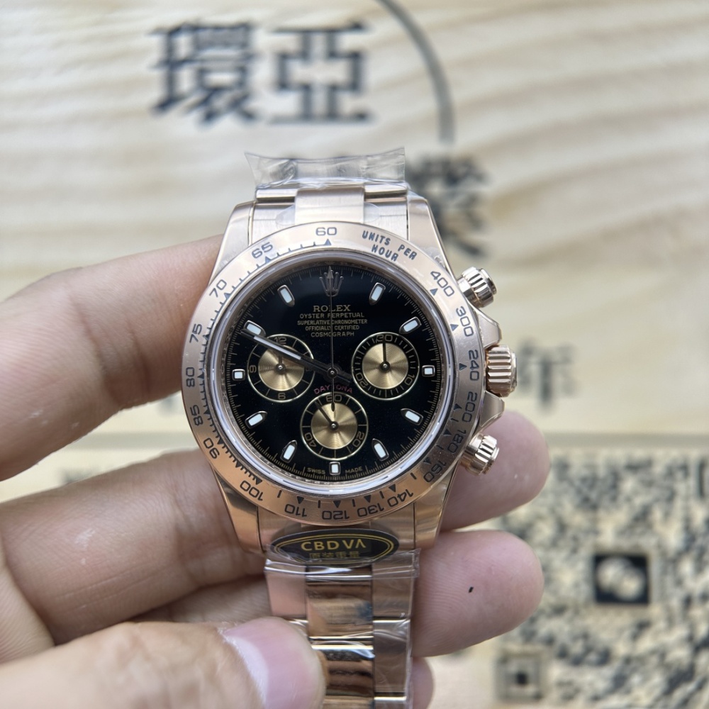 CBD廠 ROLEX 勞力士 DAYTONA 迪通拿 116505 配重版 214克 丹東4130機芯 香港可面交