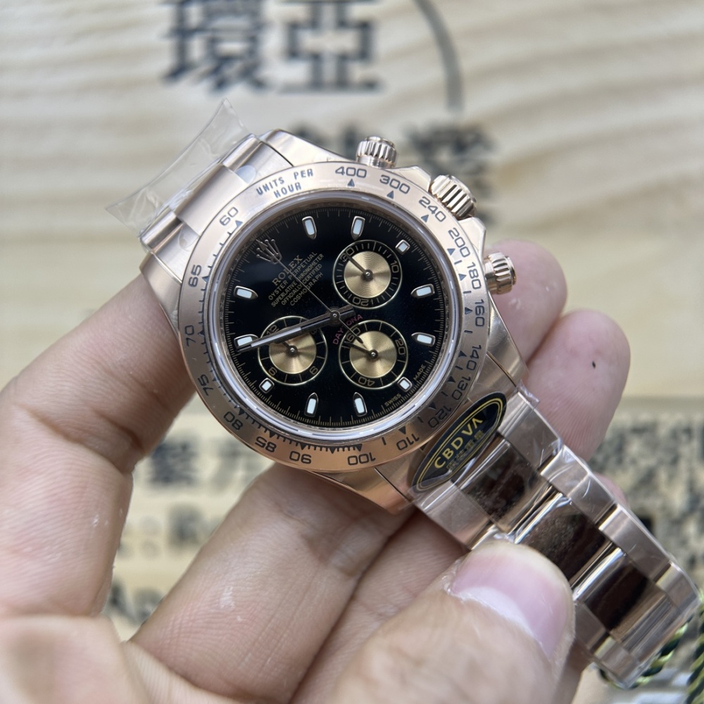 CBD廠 ROLEX 勞力士 DAYTONA 迪通拿 116505 配重版 214克 丹東4130機芯 香港可面交
