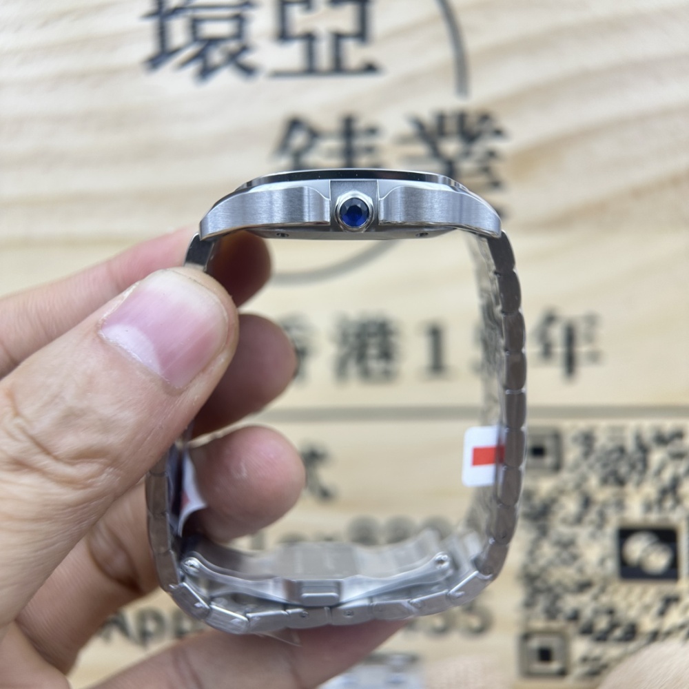BV廠 卡地亞 CARTIER 山度士 SANTOS系列 W20054D6 35MM 快拆錶帶 香港可面交
