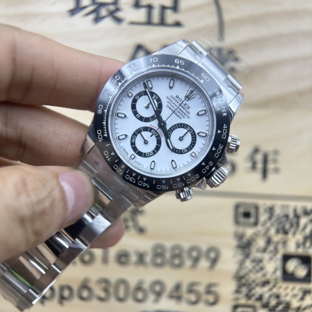 VS廠 頂級複刻 ROLEX 勞力士 DAYTONA 迪通拿 116500 白熊貓迪 丹東4130機芯 40MM 香港可面交