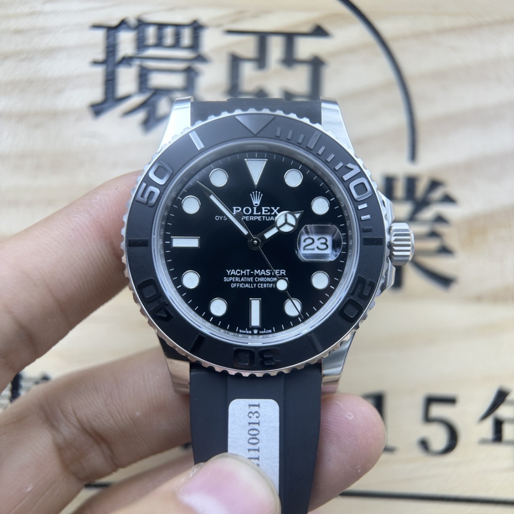 包金改裝 勞力士 ROLEX YACHT-MASTER 白金遊艇 包金 226659 尺寸42 （定制包金款）