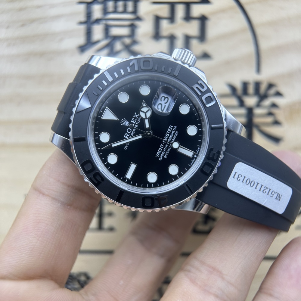 包金改裝 勞力士 ROLEX YACHT-MASTER 白金遊艇 包金 226659 尺寸42 （定制包金款）