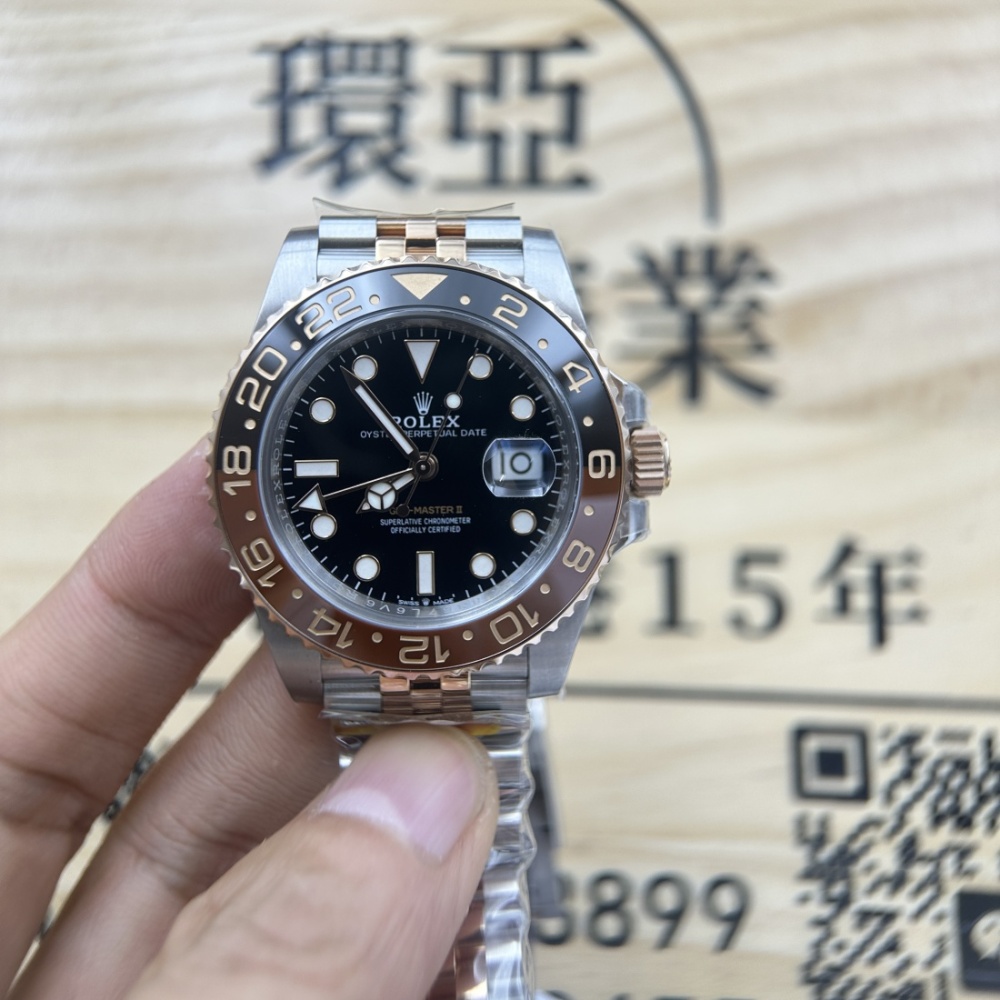 ARF 廠 ROLEX 勞力士 GMT 格林尼治型 126713 沙士圈 丹東3285機芯 904鋼 香港可面交