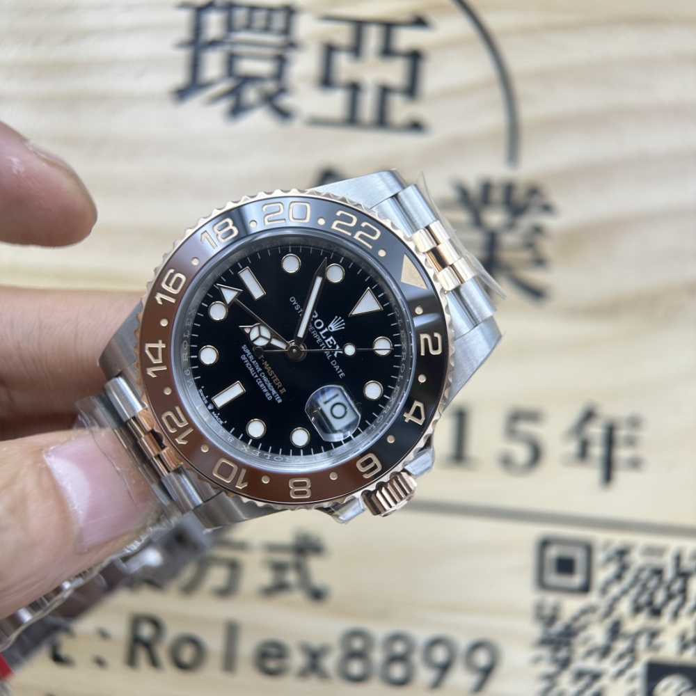 ARF 廠 ROLEX 勞力士 GMT 格林尼治型 126713 沙士圈 丹東3285機芯 904鋼 香港可面交