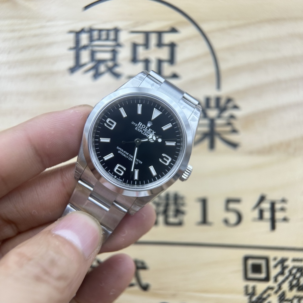 VS廠 頂級複刻 ROLEX 勞力士 手錶 EXP1 探險家一代 124270-001 369 丹東3230機芯 36MM 香港可面交