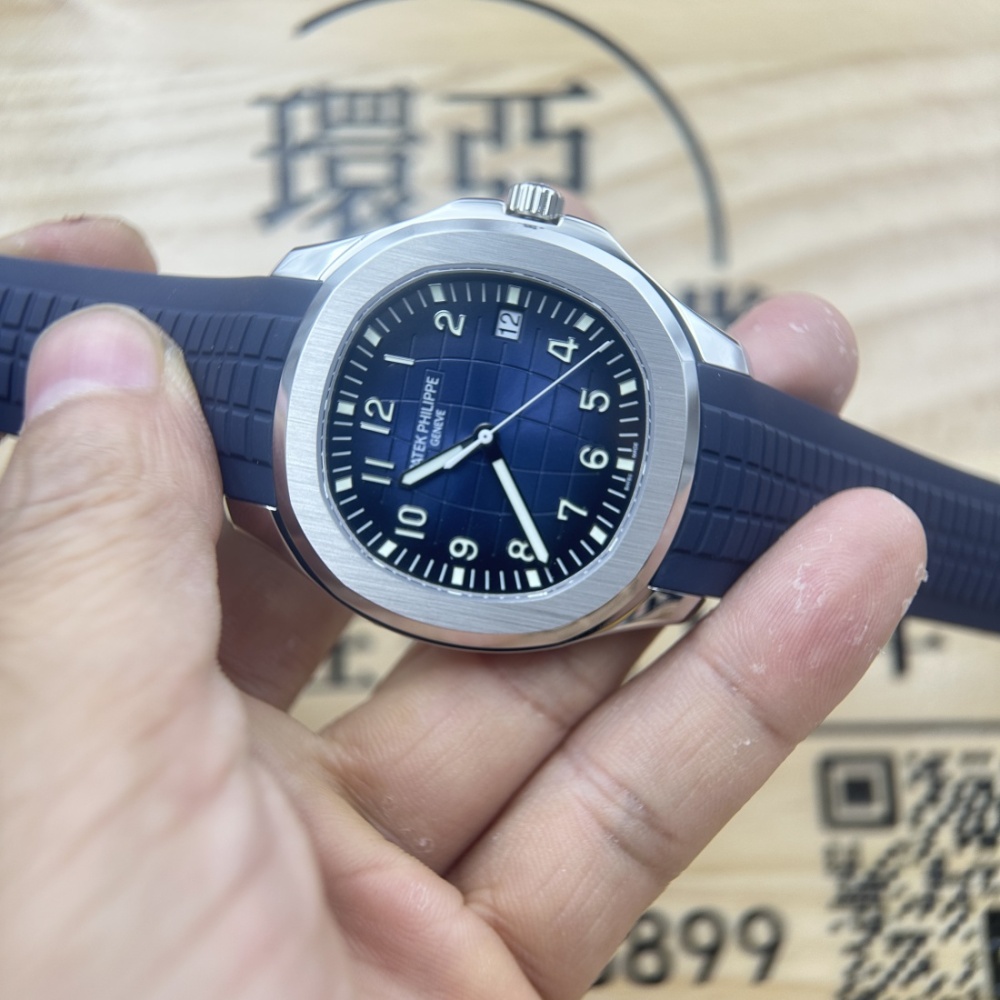 3K廠 PP 百達翡麗(PATEK PHILIPPE）AQUANAUT 系列 5168G-001 藍面 42MM 330機芯