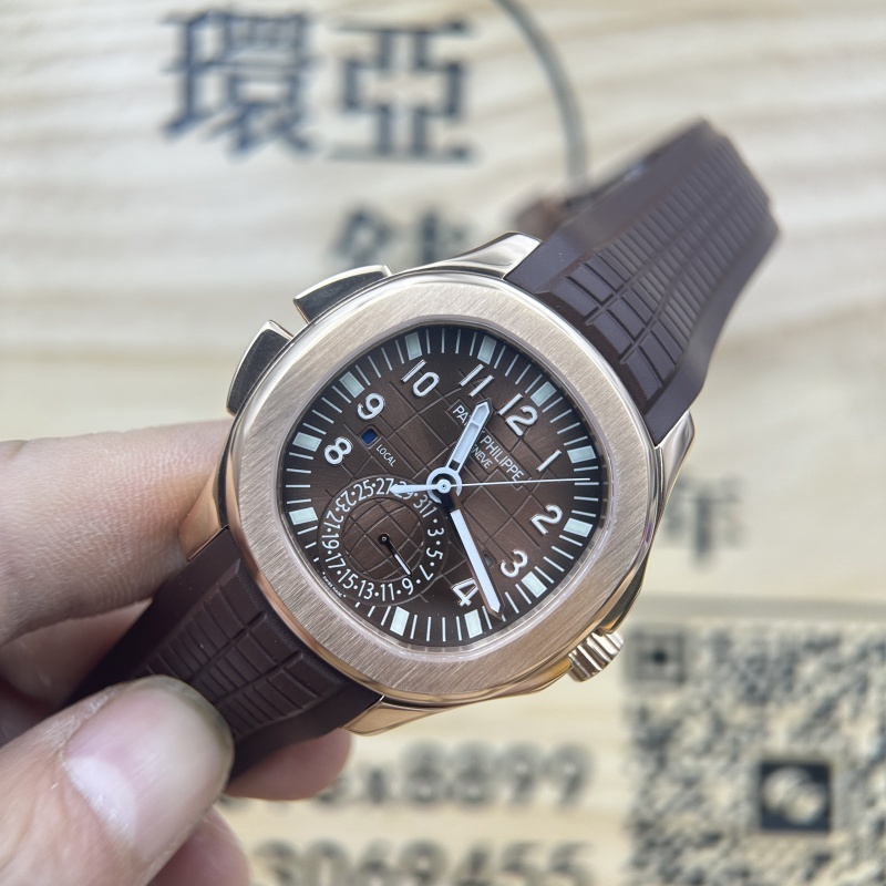 PP廠 新品 PP 百達翡麗 PATEK PHILIPPE AQUANAUT系列 5164R-001 多功能手錶